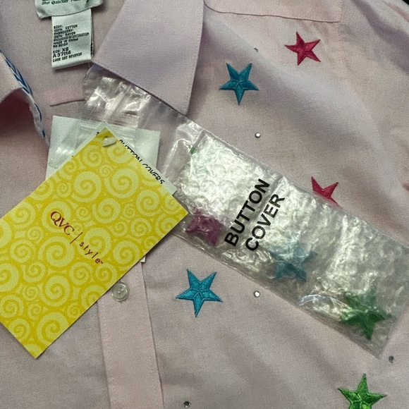 The Quacker Factory Pink Blouse - Picture 5 of 5